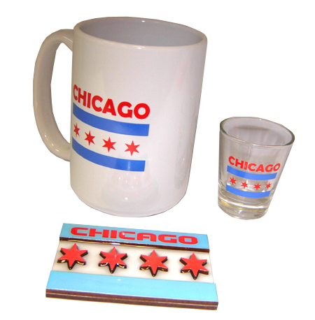 Chicago Square Mug (12cm) - Matalan